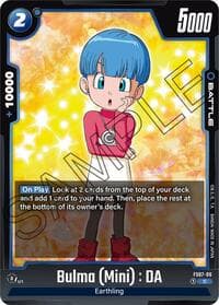 Bulma (Mini) : DA - Starter Deck 7: Vegeta (Mini) - Dragon Ball Super: Fusion World card