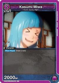 Kasumi Miwa (083) - UE03BT: Jujutsu Kaisen - Union Arena card