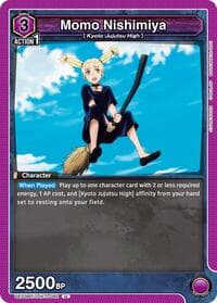 Momo Nishimiya - UE03BT: Jujutsu Kaisen - Union Arena card