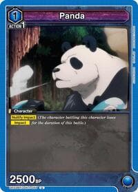 Panda (055) - UE03BT: Jujutsu Kaisen - Union Arena card