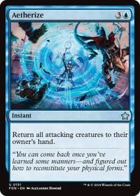 Aetherize - Foundations - Magic: The Gathering card