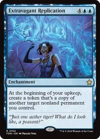 Extravagant Replication - Foundations - Magic: The Gathering card