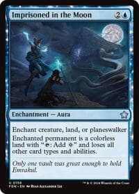 Imprisoned in the Moon - Foundations - Magic: The Gathering card