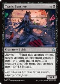 Tragic Banshee - Foundations - Magic: The Gathering card
