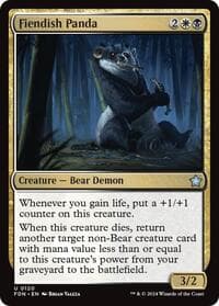 Fiendish Panda - Foundations - Magic: The Gathering card