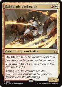 Swiftblade Vindicator - Foundations - Magic: The Gathering card