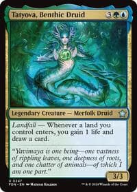 Tatyova, Benthic Druid - Foundations - Magic: The Gathering card