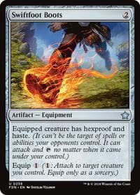 Swiftfoot Boots - Foundations - Magic: The Gathering card