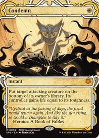 Condemn (Showcase) - Special Guests - Magic: The Gathering card