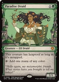Paradise Druid (Showcase) - Special Guests - Magic: The Gathering card