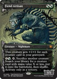 Fiend Artisan (Showcase) - Special Guests - Magic: The Gathering card