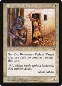 Resistance Fighter - Visions - Magic: The Gathering card