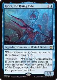 Kiora, the Rising Tide - Foundations - Magic: The Gathering card