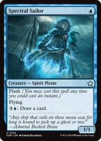 Spectral Sailor (0164) - Foundations - Magic: The Gathering card