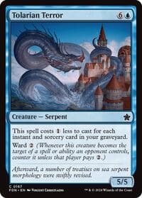 Tolarian Terror - Foundations - Magic: The Gathering card