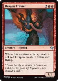 Dragon Trainer - Foundations - Magic: The Gathering card