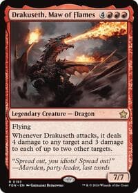 Drakuseth, Maw of Flames (0193) - Foundations - Magic: The Gathering card