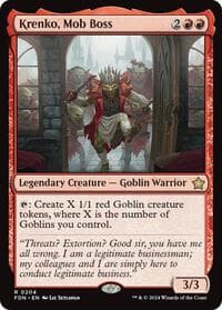Krenko, Mob Boss - Foundations - Magic: The Gathering card