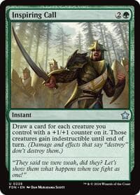 Inspiring Call - Foundations - Magic: The Gathering card