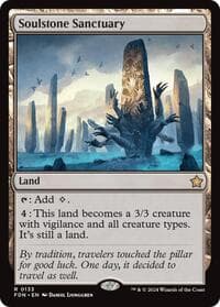 Soulstone Sanctuary - Foundations - Magic: The Gathering card