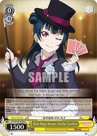 Black Magic Woman, Yoshiko Tsushima - Love Live! School idol festival 2 MIRACLE LIVE! - Weiss Schwarz card