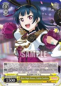 Black Magic Woman, Yoshiko Tsushima (SR) - Love Live! School idol festival 2 MIRACLE LIVE! - Weiss Schwarz card