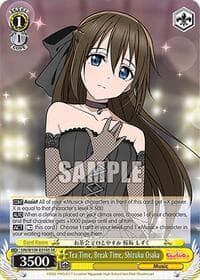 Tea Time, Break Time, Shizuku Osaka (SR) - Love Live! School idol festival 2 MIRACLE LIVE! - Weiss Schwarz card