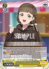 Let's Get Girly, Kinako Sakurakoji - Love Live! School idol festival 2 MIRACLE LIVE! - Weiss Schwarz card