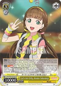 Let's Get Girly, Kinako Sakurakoji (SR) - Love Live! School idol festival 2 MIRACLE LIVE! - Weiss Schwarz card