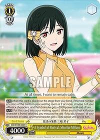 A Symbol of Revival, Shioriko Mifune - Love Live! School idol festival 2 MIRACLE LIVE! - Weiss Schwarz card