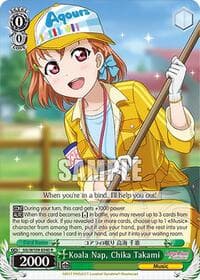 Koala Nap, Chika Takami - Love Live! School idol festival 2 MIRACLE LIVE! - Weiss Schwarz card