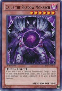 Caius the Shadow Monarch - Battle Pack: Epic Dawn - YuGiOh card