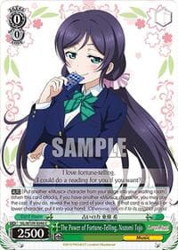 The Power of Fortune-Telling, Nozomi Tojo - Love Live! School idol festival 2 MIRACLE LIVE! - Weiss Schwarz card
