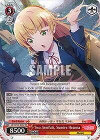 Two Armfuls, Sumire Heanna - Love Live! School idol festival 2 MIRACLE LIVE! - Weiss Schwarz card