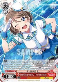 (SP)arkling Water, You Watanabe (SP) - Love Live! School idol festival 2 MIRACLE LIVE! - Weiss Schwarz card