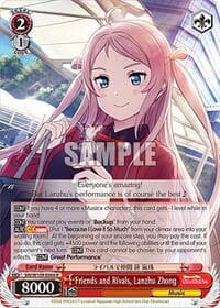 Friends and Rivals, Lanzhu Zhong - Love Live! School idol festival 2 MIRACLE LIVE! - Weiss Schwarz card