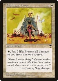 Righteous Aura - Visions - Magic: The Gathering card