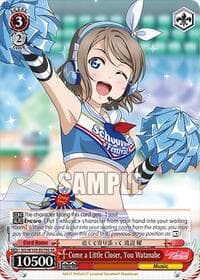 Come a Little Closer, You Watanabe (SR) - Love Live! School idol festival 2 MIRACLE LIVE! - Weiss Schwarz card
