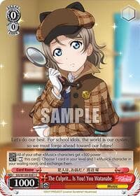 The Culprit Is You! You Watanabe - Love Live! School idol festival 2 MIRACLE LIVE! - Weiss Schwarz card