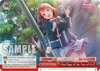 One Page of the Two of Us - Love Live! School idol festival 2 MIRACLE LIVE! - Weiss Schwarz card