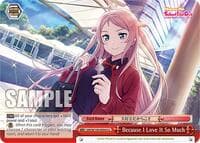 Because I Love It So Much - Love Live! School idol festival 2 MIRACLE LIVE! - Weiss Schwarz card