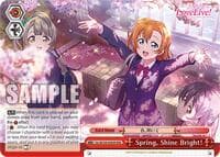 Spring, Shine Bright! (RRR) - Love Live! School idol festival 2 MIRACLE LIVE! - Weiss Schwarz card