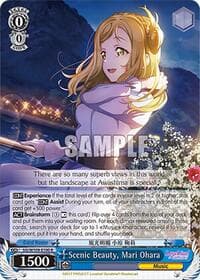 Scenic Beauty, Mari Ohara - Love Live! School idol festival 2 MIRACLE LIVE! - Weiss Schwarz card
