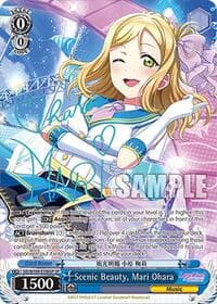 Scenic Beauty, Mari Ohara (SP) - Love Live! School idol festival 2 MIRACLE LIVE! - Weiss Schwarz card
