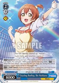 Dazzling Rooftop, Rin Hoshizora - Love Live! School idol festival 2 MIRACLE LIVE! - Weiss Schwarz card
