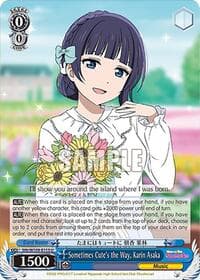 Sometimes Cute's the Way, Karin Asaka - Love Live! School idol festival 2 MIRACLE LIVE! - Weiss Schwarz card