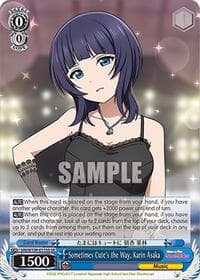 Sometimes Cute's the Way, Karin Asaka (SR) - Love Live! School idol festival 2 MIRACLE LIVE! - Weiss Schwarz card