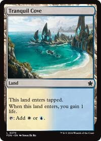 Tranquil Cove - Foundations - Magic: The Gathering card