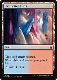 Swiftwater Cliffs - Foundations - Magic: The Gathering card