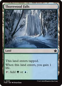 Thornwood Falls - Foundations - Magic: The Gathering card
